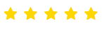 5 Star 5 Star Rating