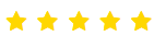 5 Star Rating